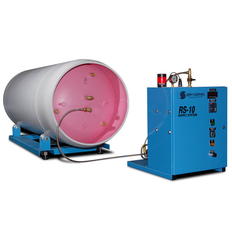 RS-10 Refrigerant Pumping System with TCS-2000 Scale